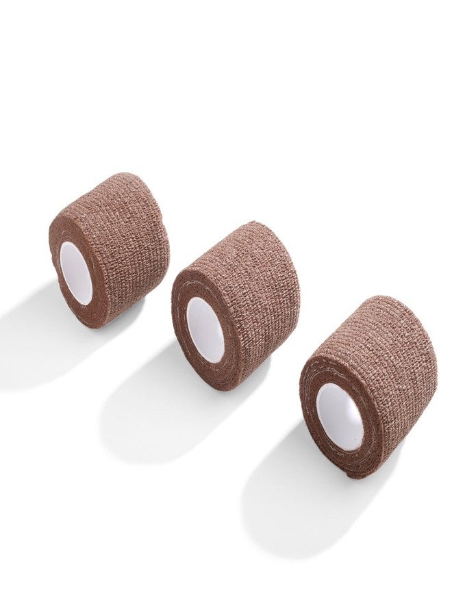 MediChoice Non-Sterile Cohesive Bandage, 2" x 5 Yards, Self Adhesive Breathable First Aid Roll for Sprains & Swelling, CBN1002, Tan, Box of 12 - Image 1
